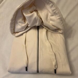 American Eagle Outfitters Cream Hoodie